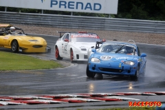 Svenskt Sportvagnsmeeting på Ring Knutstorp.
Blandat väder med sol, regnskurar och åska.