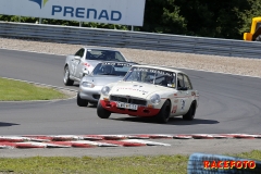 Svenskt Sportvagnsmeeting på Ring Knutstorp.
Blandat väder med sol, regnskurar och åska.