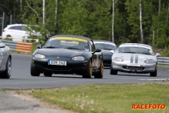 Sportvagnsmeeting på Kinnekulle Ring.