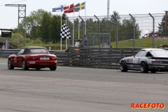 Sportvagnsmeeting på Kinnekulle Ring.