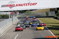 Svenskt Sportvagnsmeeting på Ring Knutstorp.